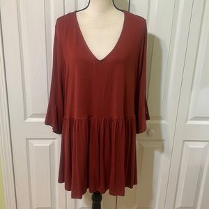 Jessica Simpson Susie Top in Russet Brown